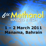 6th Methanol Markets & Tech, 1-2 March 2011, Manama, Bahrain