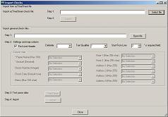 ezCheckPrinting support Import/Export Data Feature