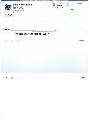 ezCheckPrinting can quickbooks compatible pre-printed check