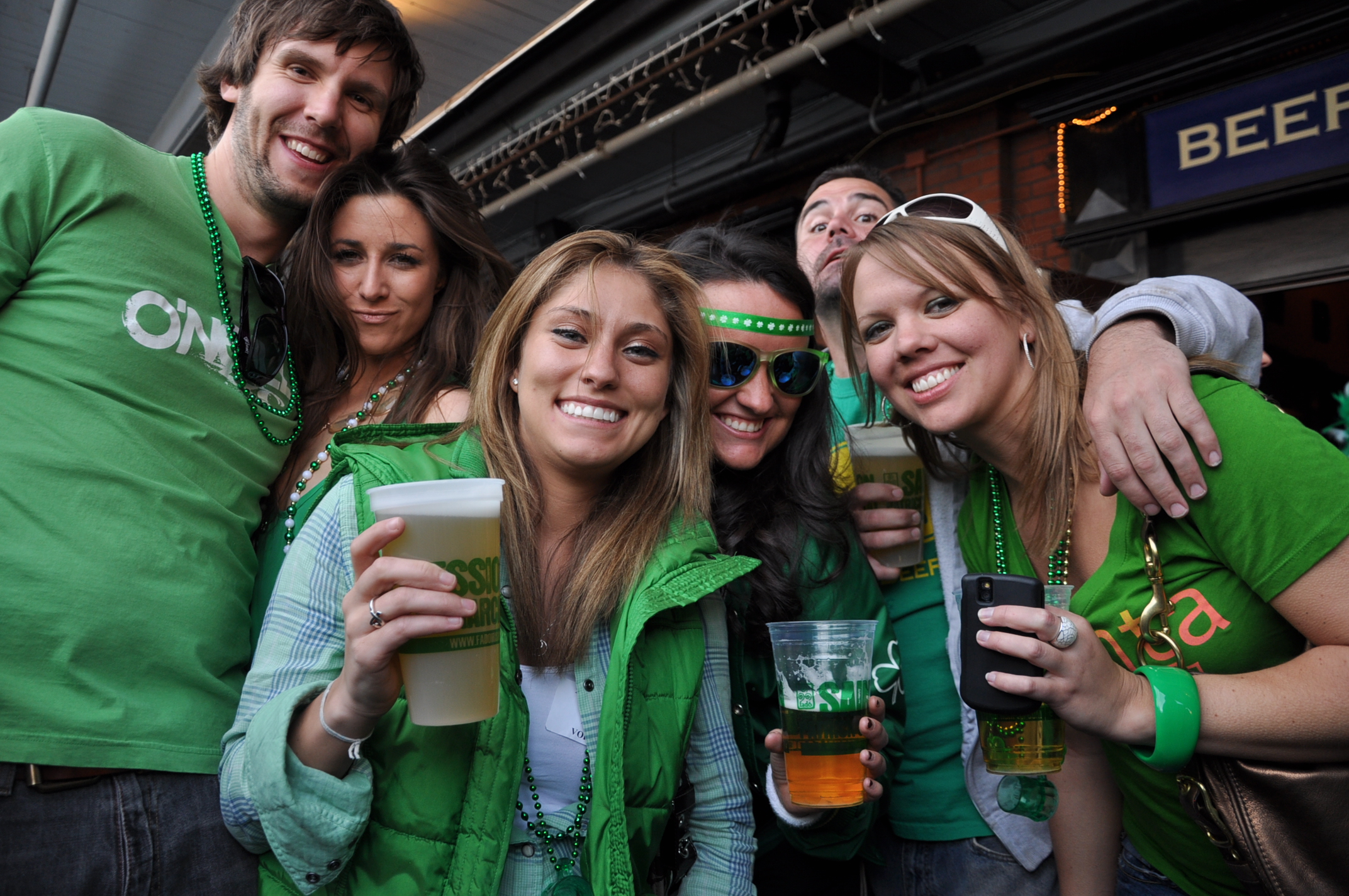 Paddy's Day Revelers