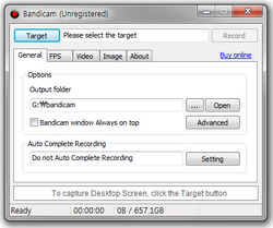 Bandicam is a high performance Game Recorder, Video Capture, and Desktop Screen Capture program