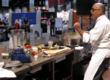 Chef Feker presenting his gluten free risotto at the International Houseware Expo in Chicago.