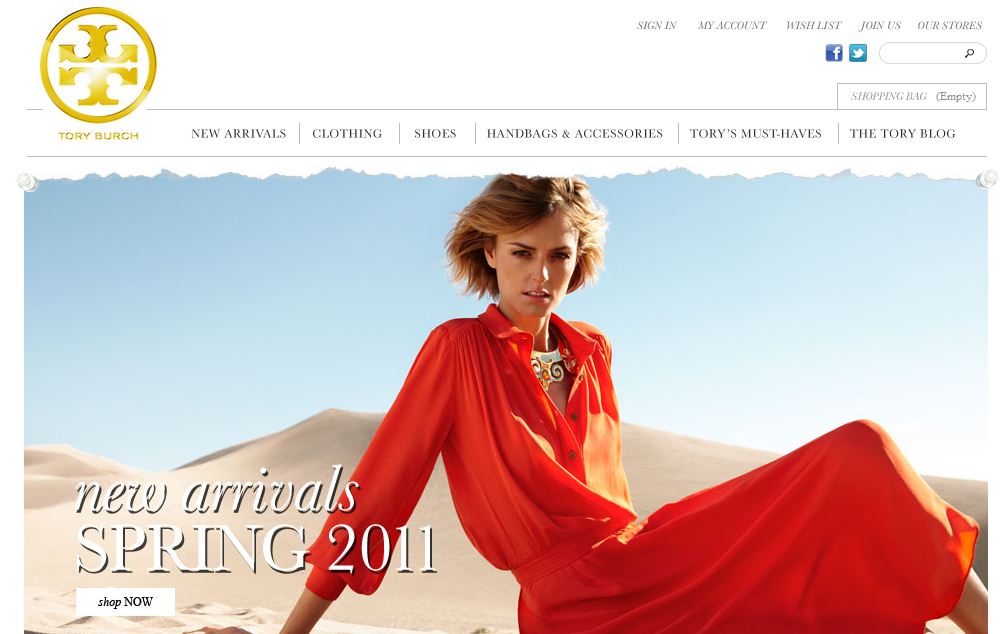 Tory Burch Re-Launches eCommerce and Mobile Commerce Sites Powered by  Demandware