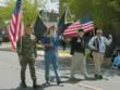 Veterans honored at parade.