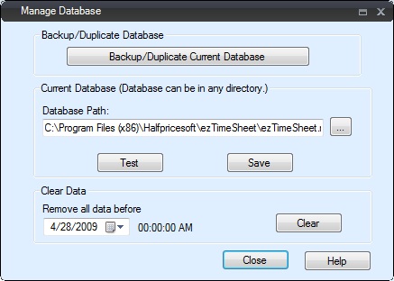 Database management