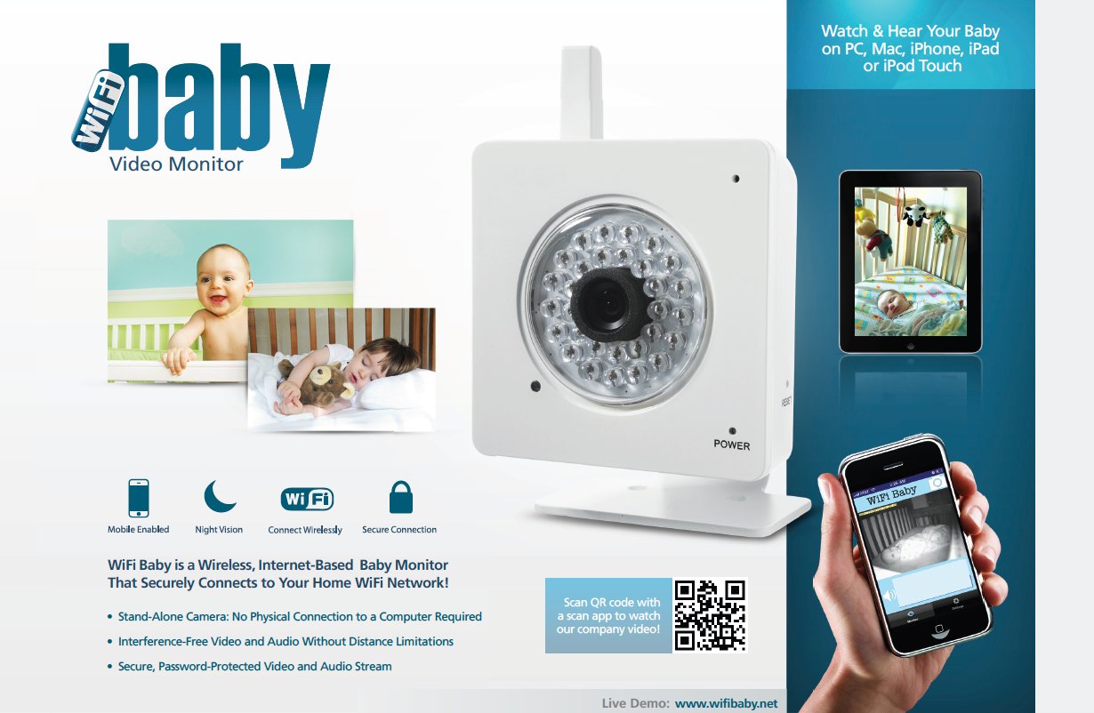 video baby monitor with app