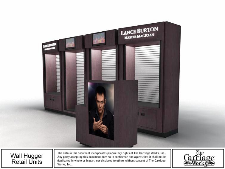 Wall Huggers for Casinos and Airports.