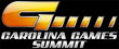 Carolina Games Summit Logo on Black Background