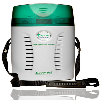 Ground breaking portable emergency oxygen system for lay rescuer use. FDA approved for over the counter sale.