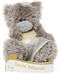 personalised bridesmaid teddy bear