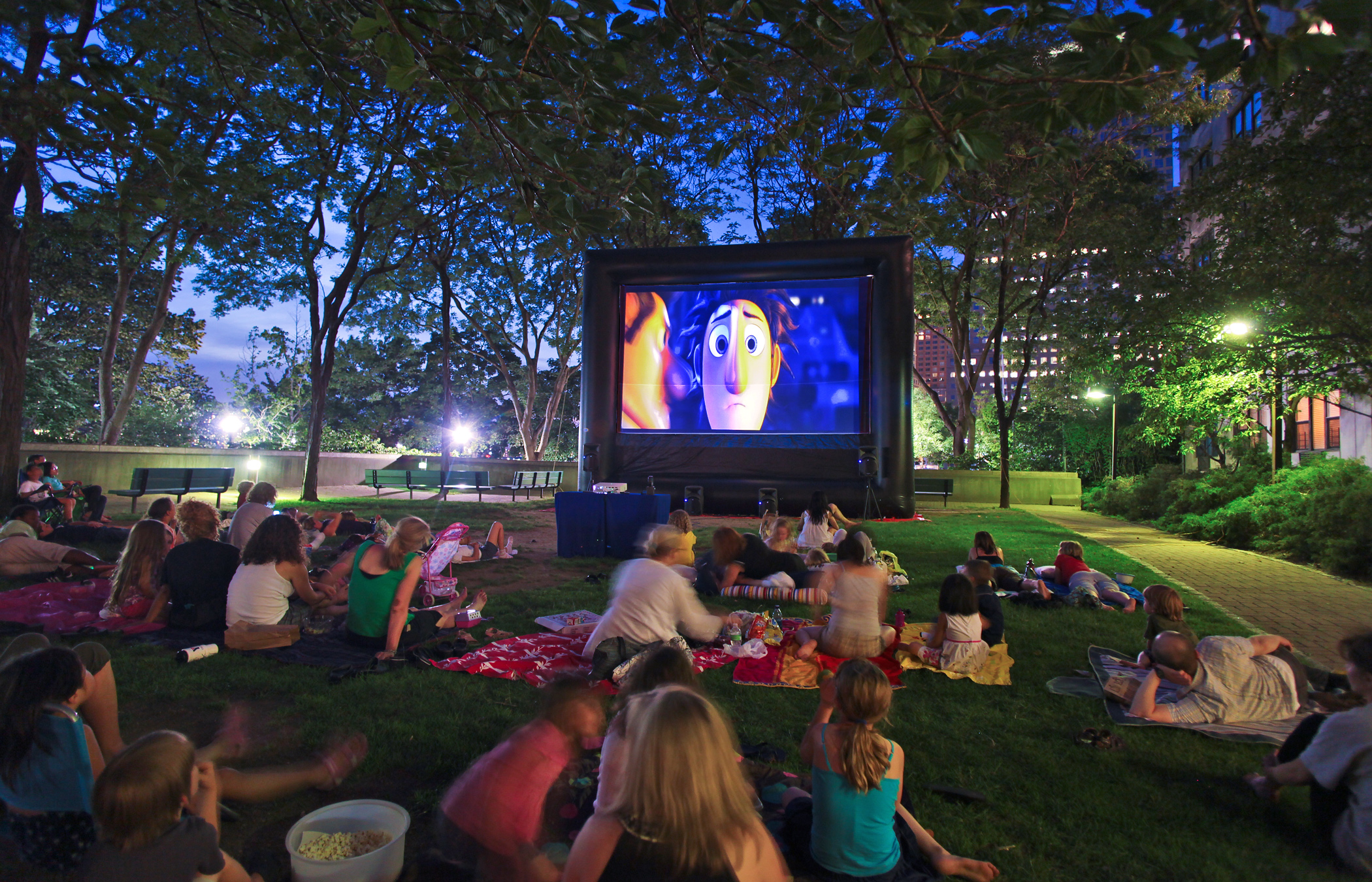 FunFlicks Outdoor Movie Events Flying High with American ...