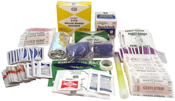 Contents of The Complete First Aid Kit