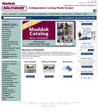 Maddak Website