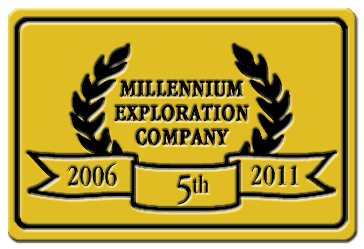 Millennium Exploration Co celebrated its 5th year in business on June 1st 2011