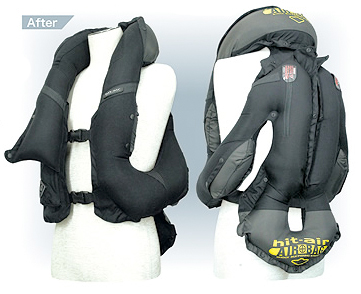 inflatable motorbike jacket