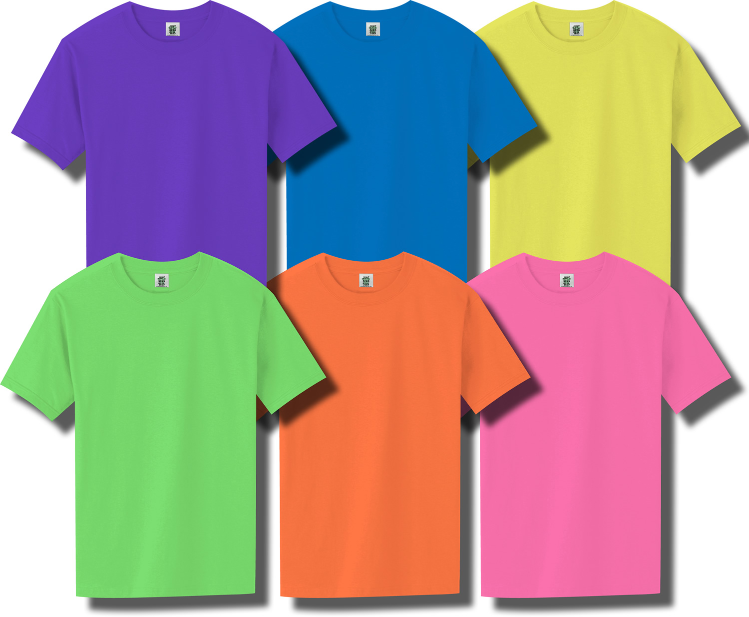 neon colored shirts at walmart