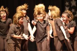 A scene from "We Are Monsters", a new children's musical from Beat by Beat Press.