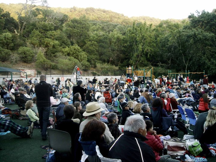 Summer Nights at the Osher Marin JCC's venue offers seating options to create the evening that suits all audience needs.