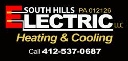 South Hills Electric Heating Cooling 930 Glass Run Rd Pittsburgh PA 15236 (412) 537-0687