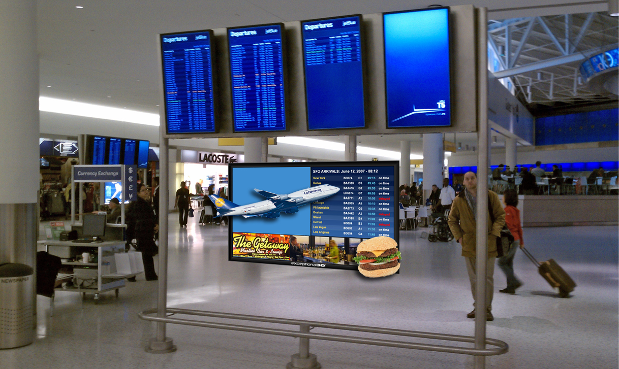 Exceptional 3D display solutions deliver 2D and no-glasses 3D to enhance awareness and the overall experience.