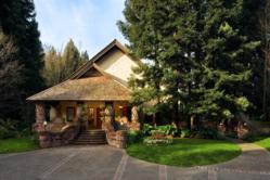 Napa Valley's Harvest Inn is set in the redwoods