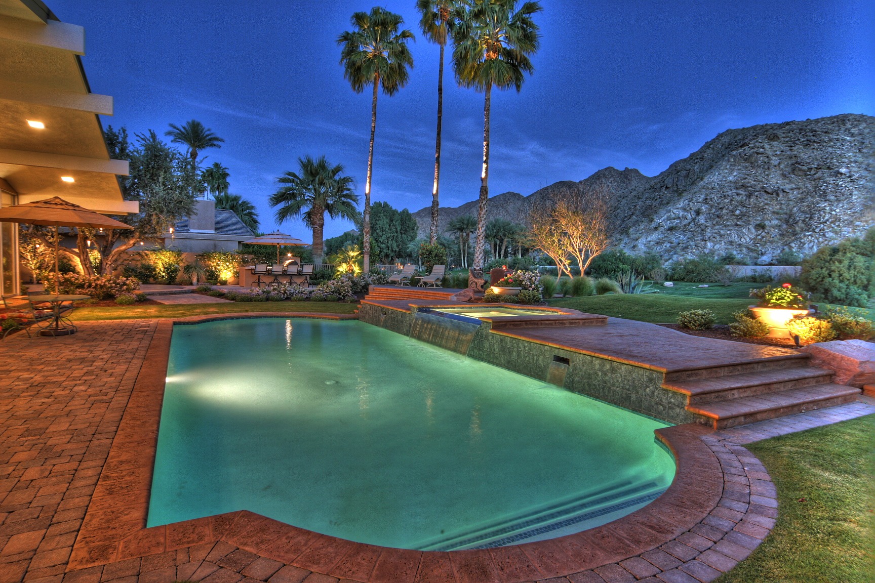 Poker palm springs california map