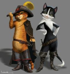DreamWorks Animation Fine Art Premieres a Purr fectly Meow 