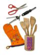 7 piece set with Lefty's Signature Bamboo Kitchen Tools