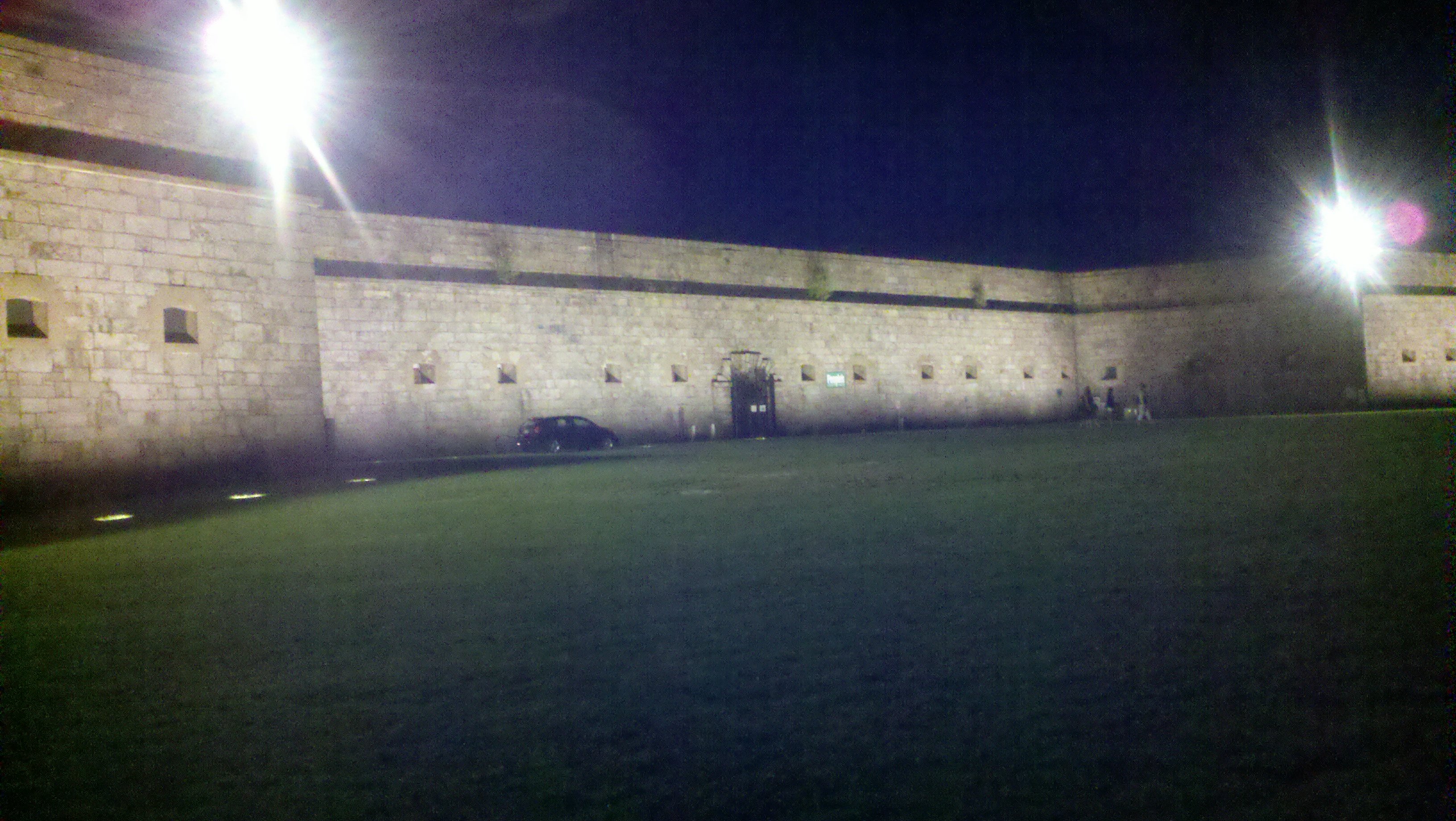 Fort Adams at Night