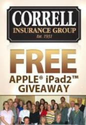 Correll Insurance Group of Spartanburg, S.C., Announces Apple® iPad 2