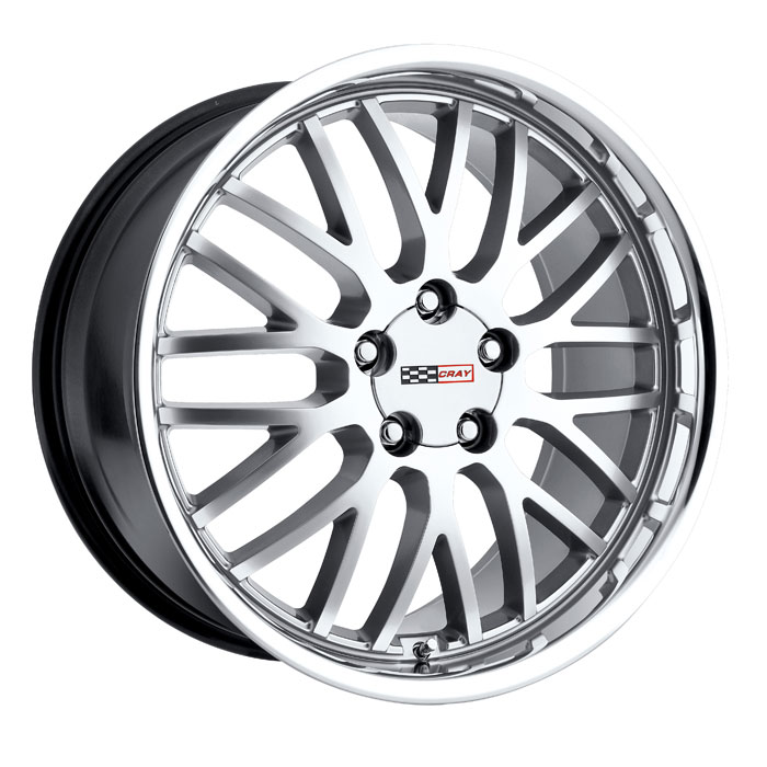 Corvette Wheels by Cray - the MANTA in hyper silver