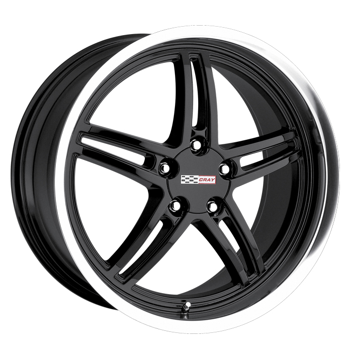 Corvette Wheels by Cray - the SCORPION in black