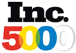 Image of the Inc. 5000 logo awarded to fast growing privately held businesses such as Sound Telecom who is a provider of answering services, call center solutions, and cloud-based business communication systems.