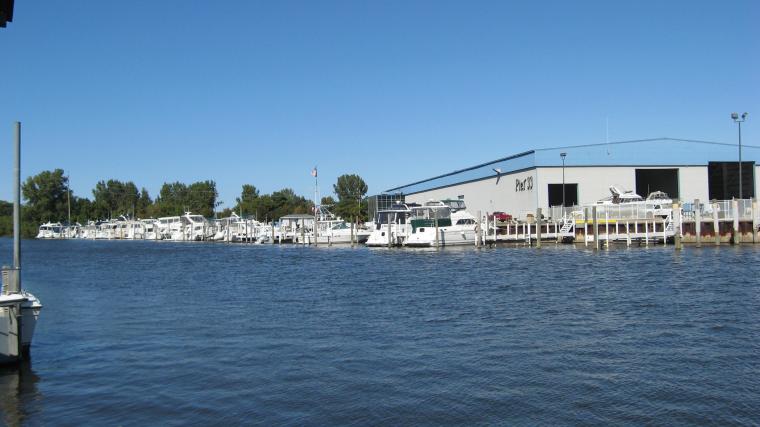 Pier 33 in St. Joseph, Michigan