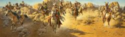 On The Old North Trail - Frank McCarthy - World-Wide-Art.com