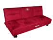San Francisco 49ers Convertible Sofa with Tray