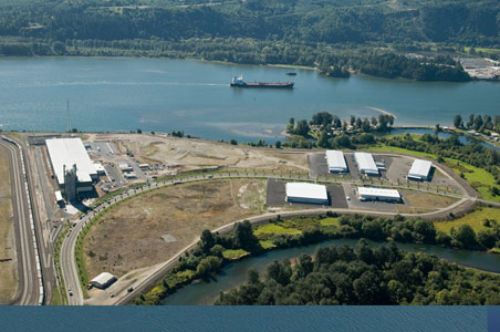Port of Kalama offers industrial property and an Industrial Park right on the Columbia River in Washington State.
