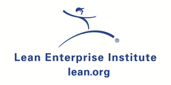 LEI's "lean leaper" logo.