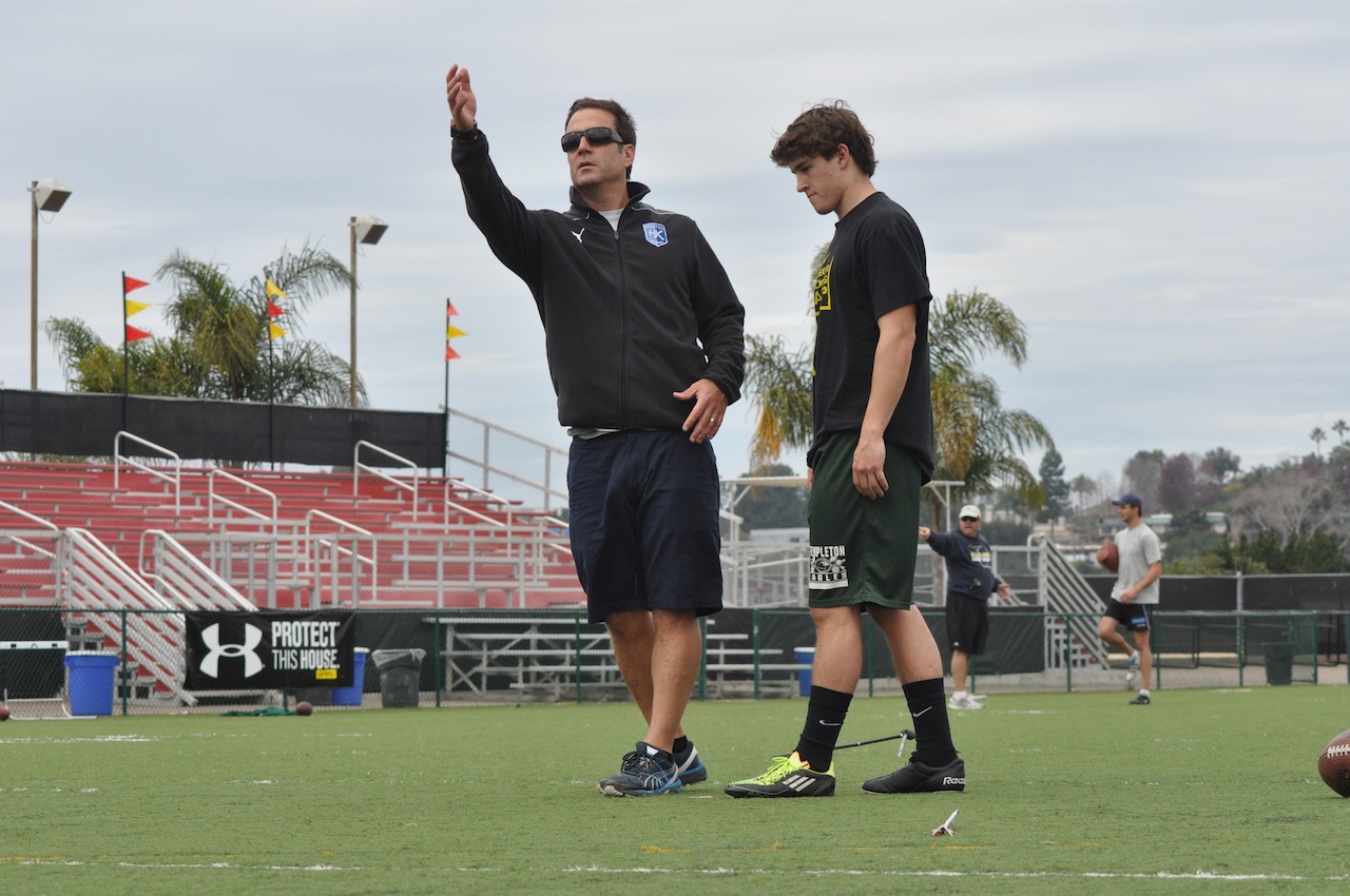 Michael Husted Demonstrating Proper Kicking Alignment