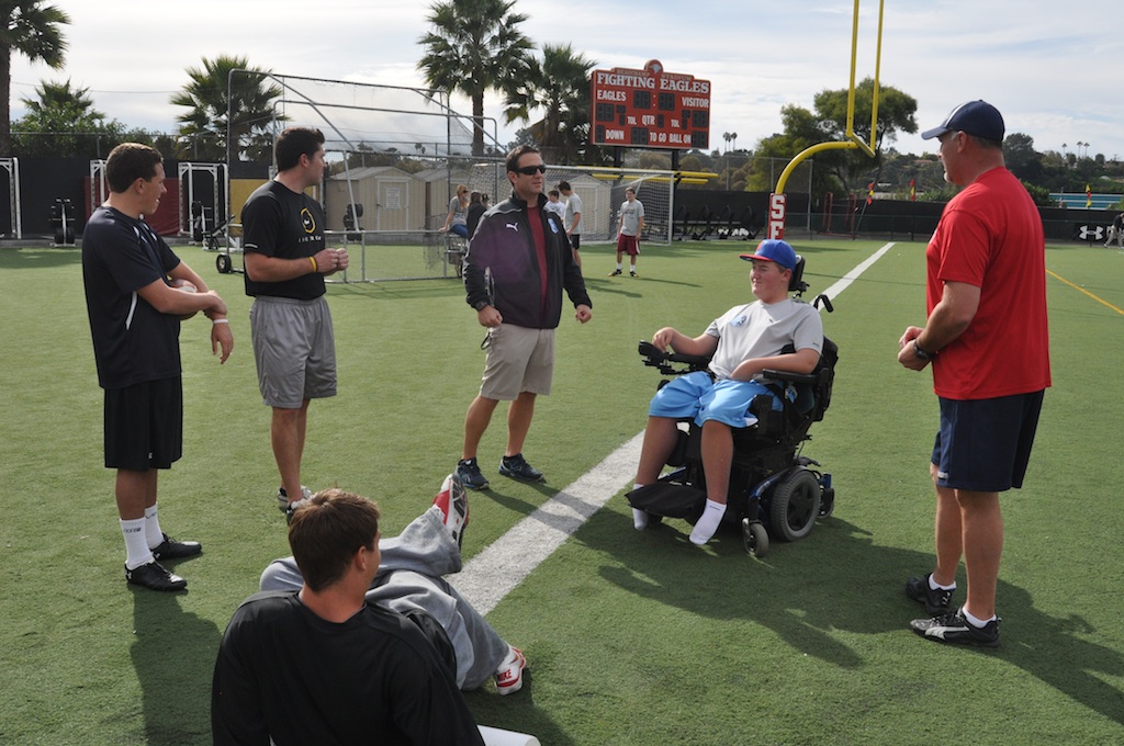 Coaches Michael Husted, Will Bennett and Darren Bennett