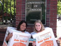 Dorm Room Movers Brand Ambassadors at University of Oregon