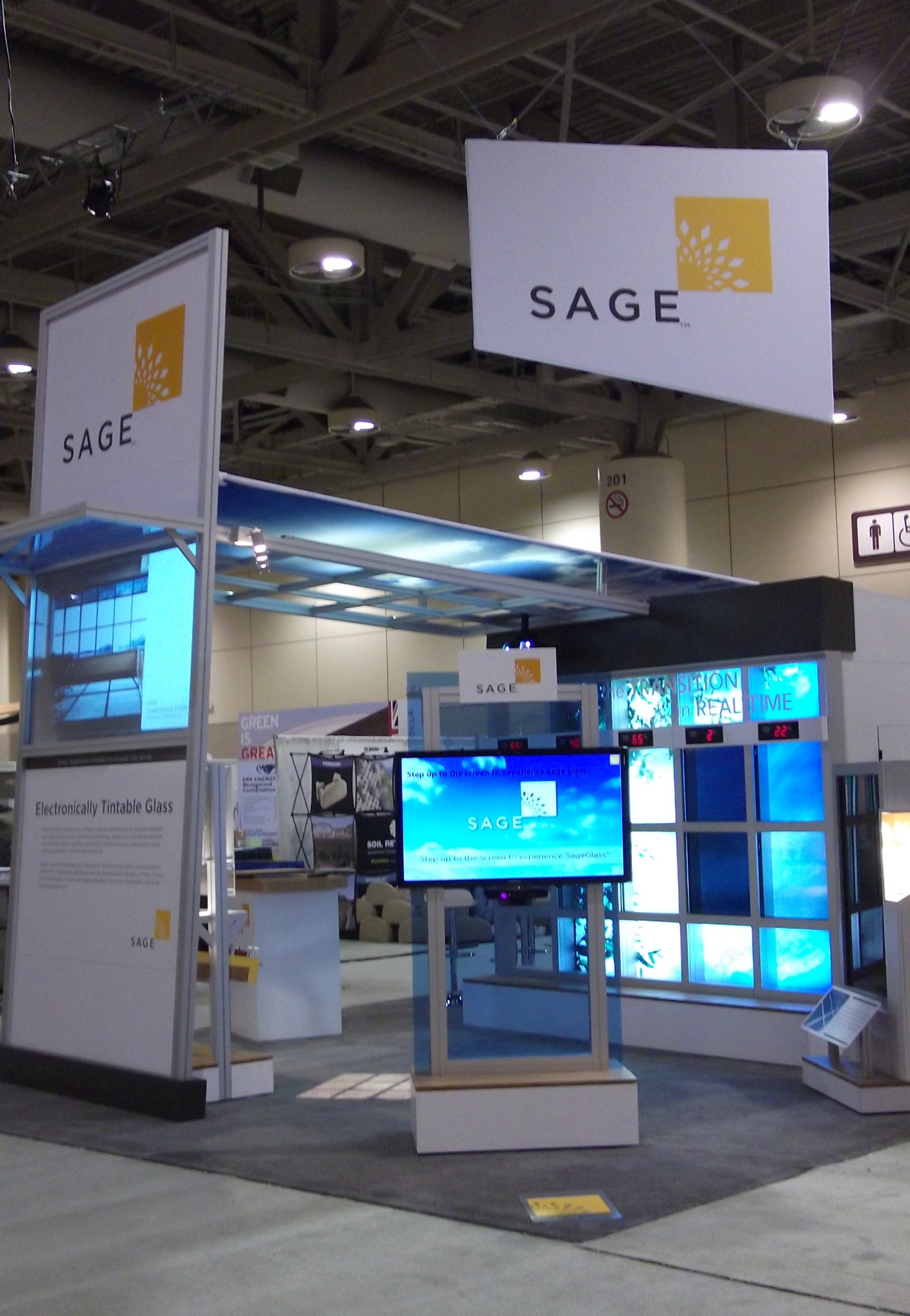 SAGE Electrochromics, Inc. Tradeshow Exhibit by nParallel