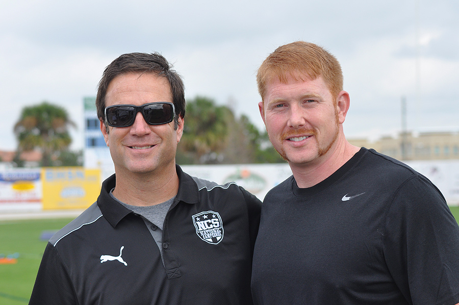 NCS Founder Michael Husted With NFL Kicker Shayne Graham
