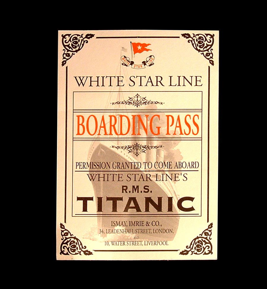 Titanic henry ford tickets #9