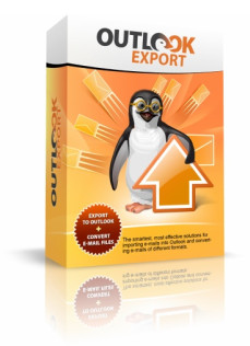 Export Outlook emails, contacts, notes, calendar and other items to separate files for backup or using with another email clients.