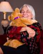Grandmother with a Hug Gram Teddy Bear from The Serious Teddy Bear Company