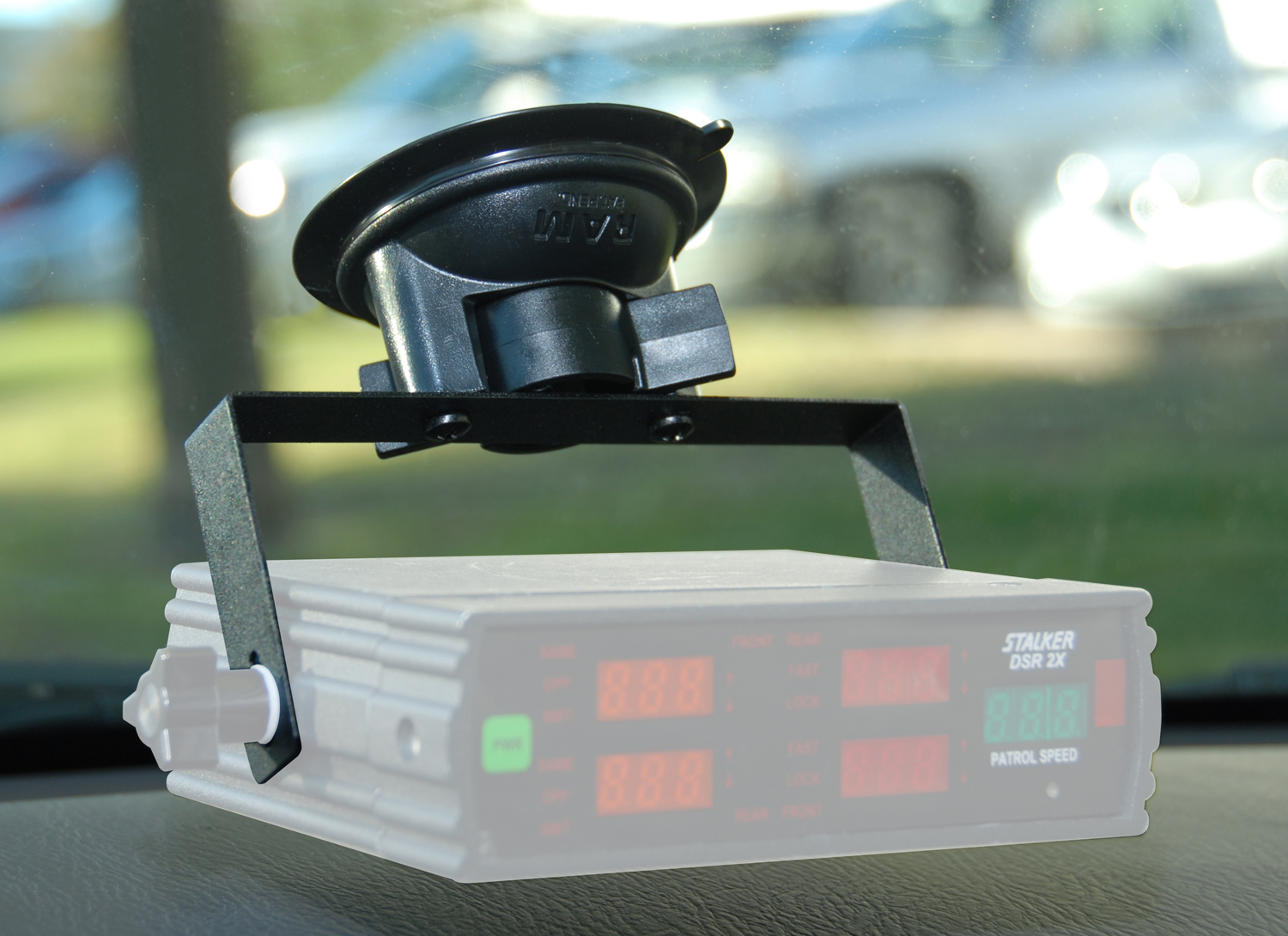 Stalker Radar Introduces New Suction Cup Mounts for Police Radars