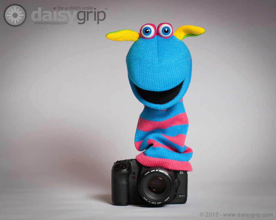 Scorch Hand Puppet by The Puppet Company® supported by the DaisyGrip™