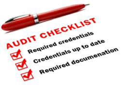 Audit Checklist for staffing compliance