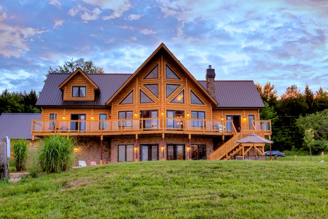  Timber  Block  Insulated Log  Homes  Will Raise the Walls of 